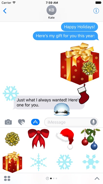 Holiday and Christmas Stickers