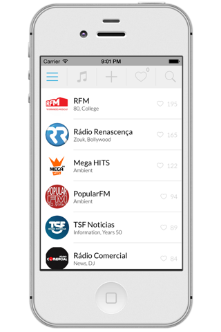Radio Portugal - náhled