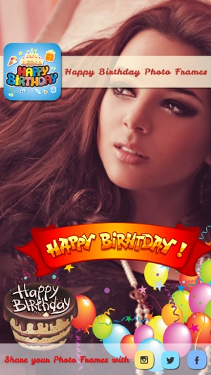 Happy Birthday Photo Frames(圖4)-速報App