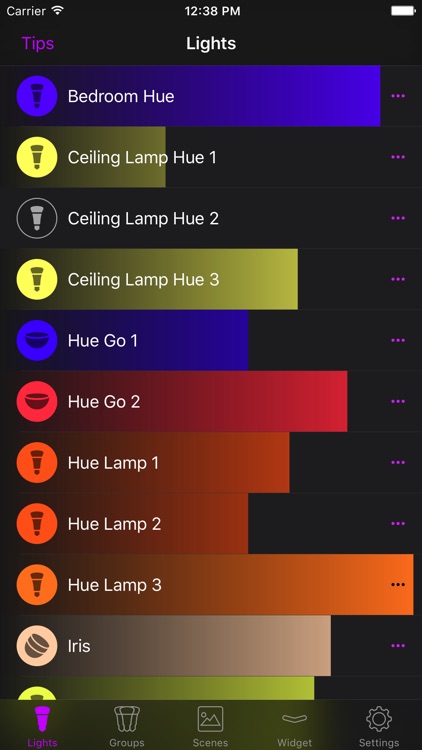 Hue Widget