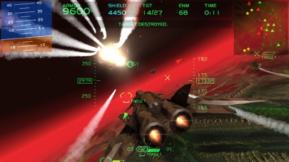 Screenshot from Fractal Combat X (FCX)