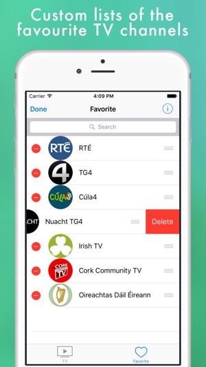 Irish TV - television of Ireland Republic online(圖3)-速報App