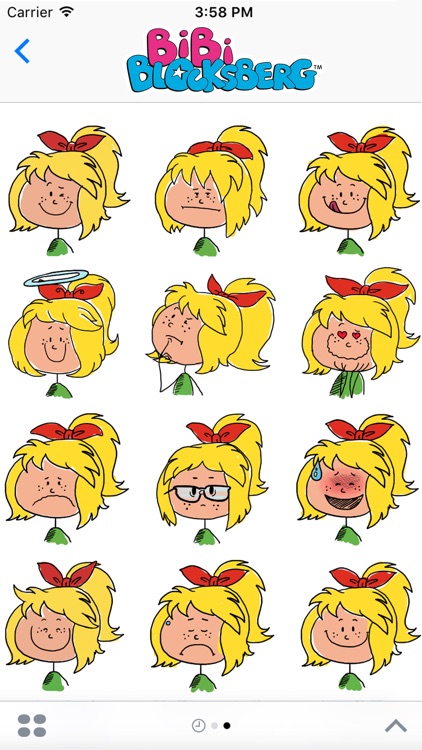 Bibi Blocksberg Comic Emojis