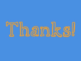 Just say it: Thanks