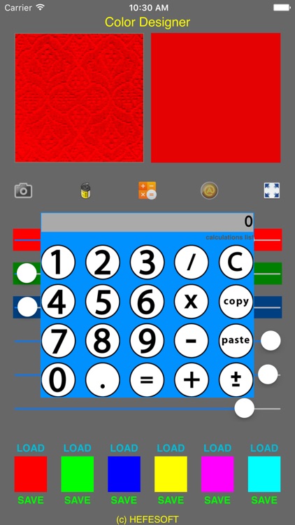 Color Designer with Calculator screenshot-4