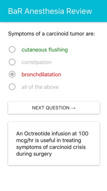BaR Anesthesia Review