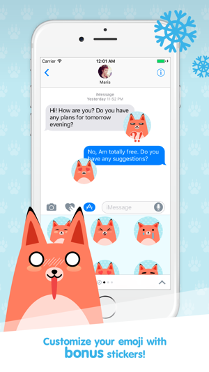 Moji Fox Stickers(圖2)-速報App