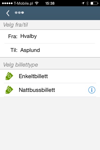 Opplandstrafikk Billett screenshot 2