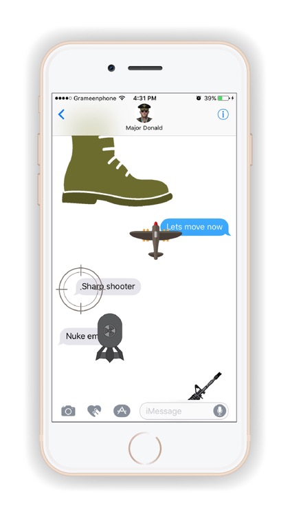 Emoji Keyboard for Military screenshot-4