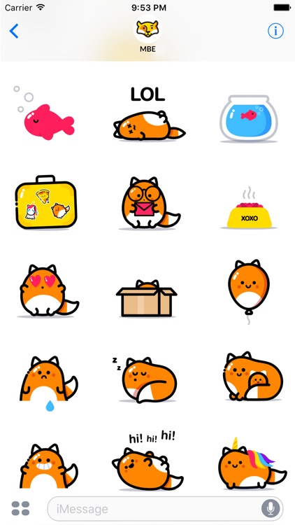 MBE Kitty Cat Stickers