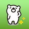 Little White Bear Animated Stickers for iMessage