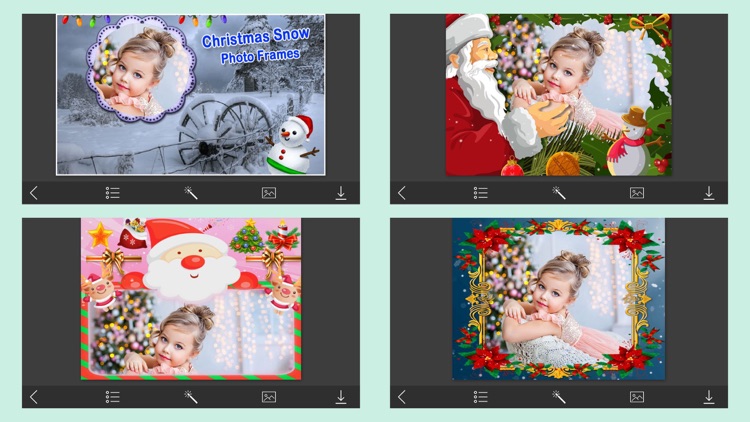 Snow Hd Photo Frames - Fx editor