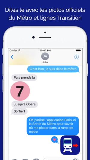 Métro Paris Stickers  Paris ci(圖2)-速報App