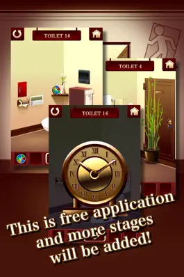 Game screenshot 100 Toilets “room escape game” apk