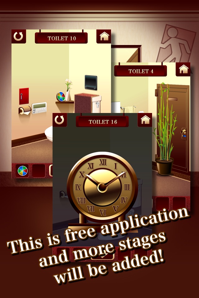 100 Toilets “room escape game” screenshot 2