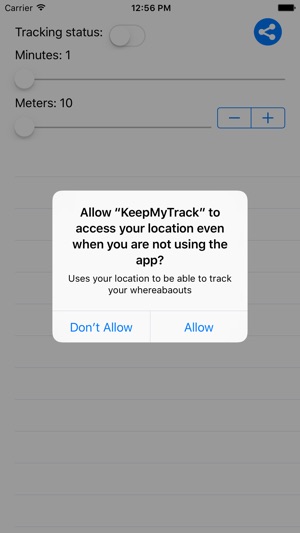 KeepMyTrack