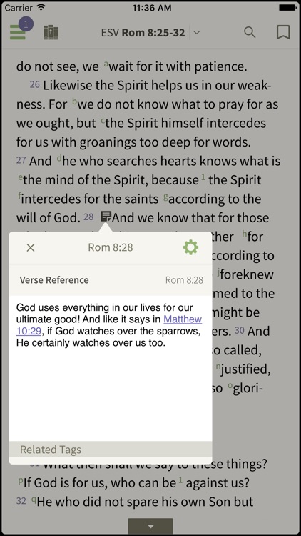 ESV Strong’s Bible by Olive Tree