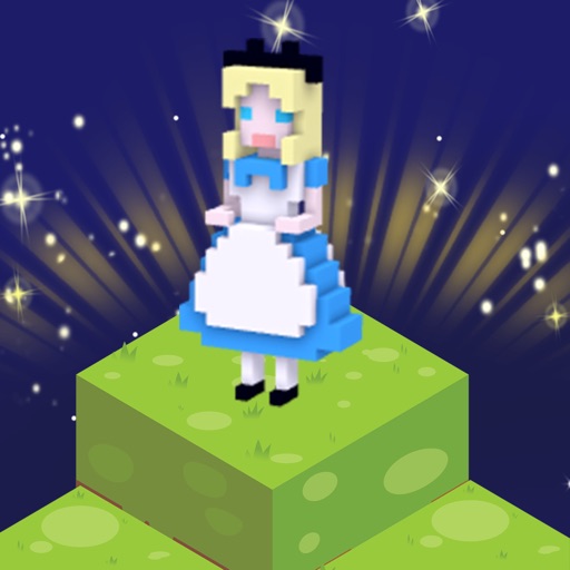 Alice in wonderland Princess Jumping game for girl iOS App