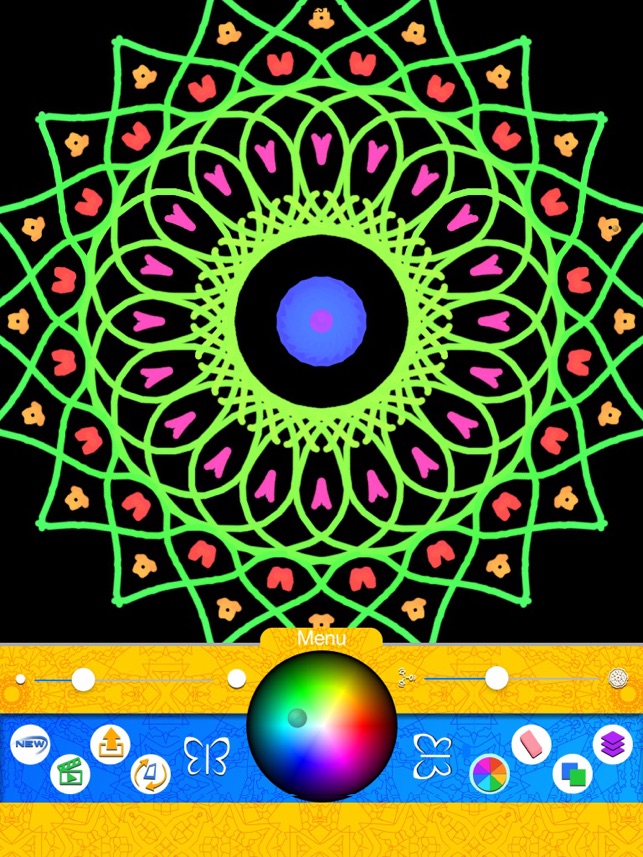 KaleidoDraw — a kaleidoscope drawing pad