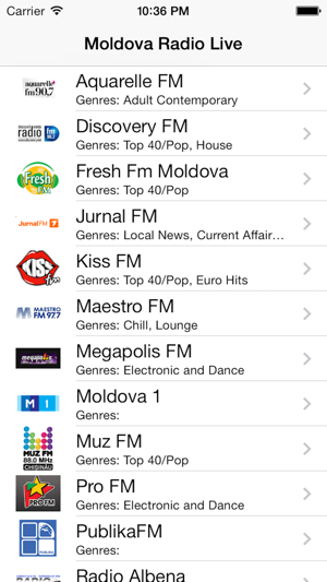 Moldova Radio Live Player (Romanian)(圖1)-速報App