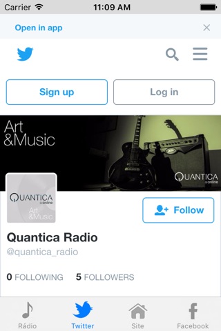 Quantica.Radio screenshot 2