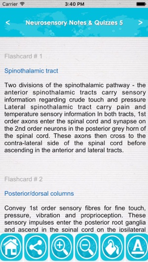 Neurosensory Exam Prep App : Study Notes & Quizzes(圖2)-速報App