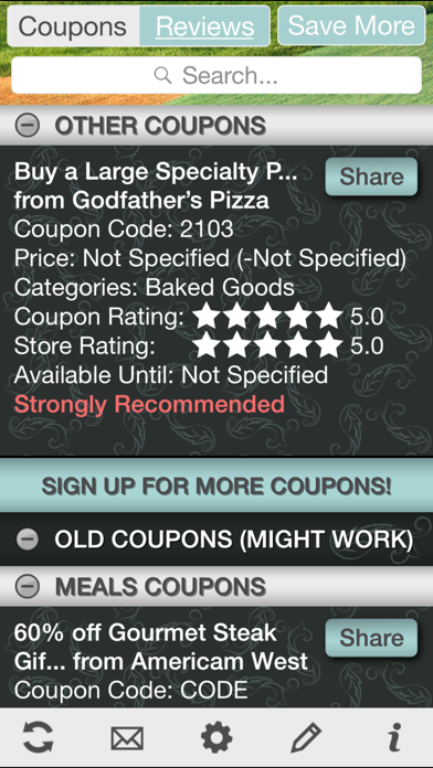 How to cancel & delete Food Coupons, Restaurant Coupons from iphone & ipad 2