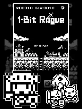 Captura de Pantalla 1 1-Bit Rogue: A dungeon crawler RPG! iphone