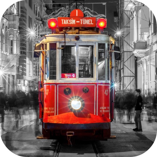 City Tram Game For Kids Driver! Train 2d Simulator icon