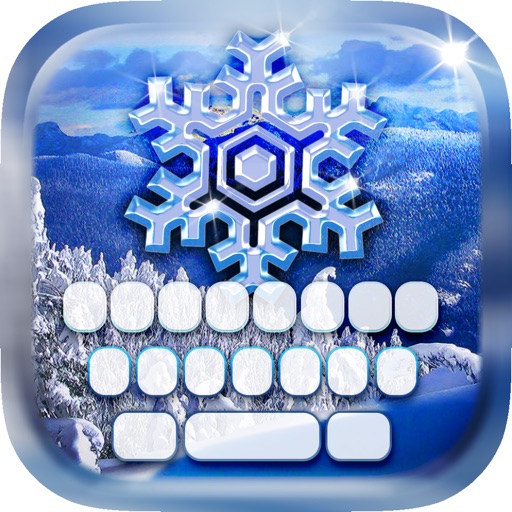 Keyboard – Frozen and Winter : Custom Cool Color & Wallpaper Seasons Themes Style Cold Day