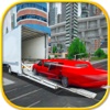 Limo Car Transporter Truck 3D