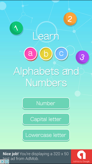 Learn ABC 123 Alphabets and Numbers(圖3)-速報App