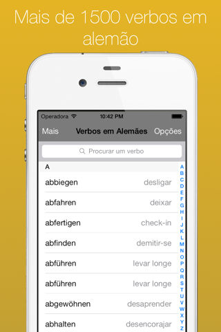 German Verb Conjugator Pro screenshot 2