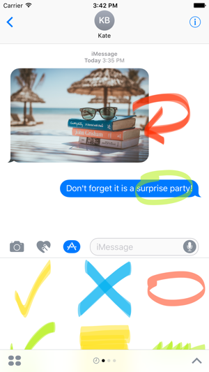 Highlighter sticker pack - stickers for iMessage(圖1)-速報App