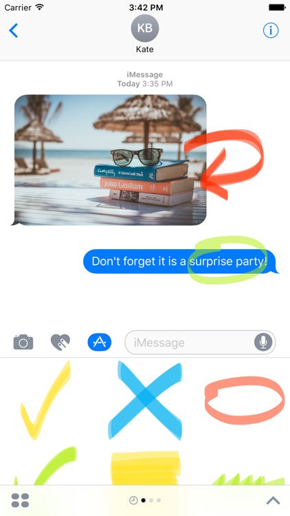 Highlighter sticker pack - stickers for iMessage