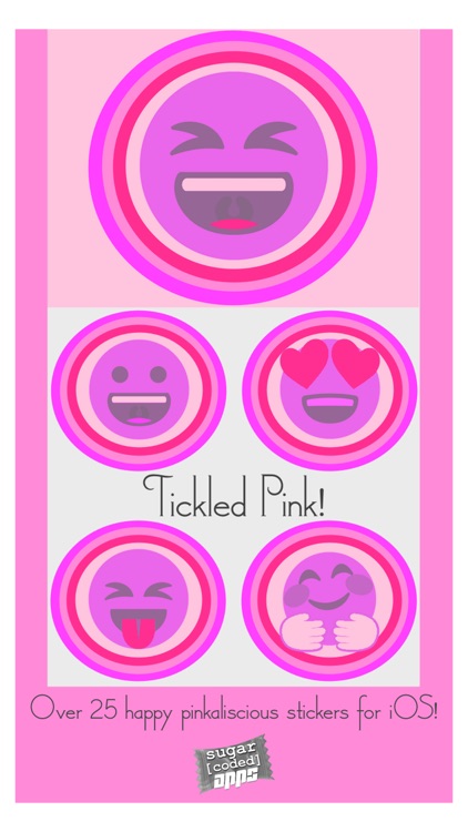 Tickled Pink! (Pinktastic Emoji Stickers)