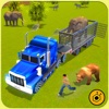Zoo Animals Transporter Truck parking Simulator 3D