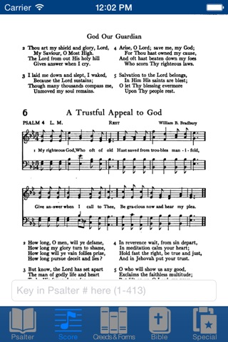 The Psalter 1912 screenshot 4