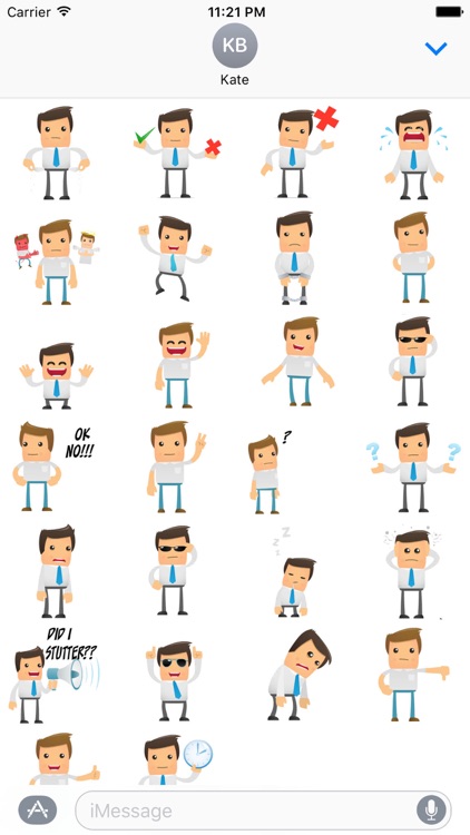Funny Guy Stickers