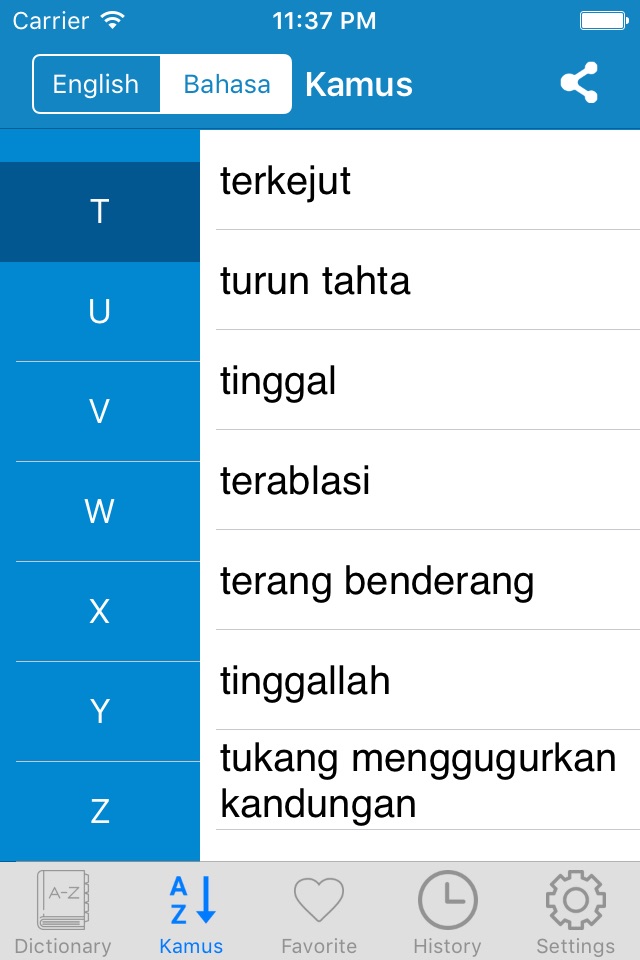 English Indonesian Offline Dictionary - Kamus Bahasa Inggris screenshot 3