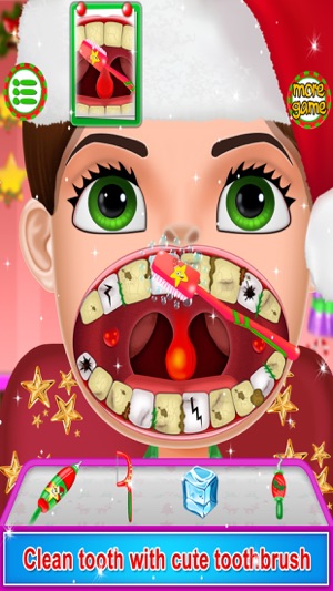 Christmas Dentist Mania - Free Kids Doctor game(圖3)-速報App