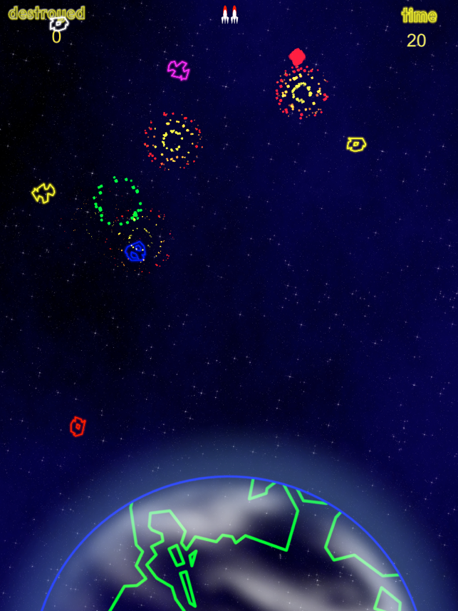 Asteroid Attack HD(圖4)-速報App