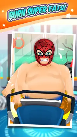 Game screenshot Superhero Fat to Fit Gym 2 - cool sport running & jumping games! hack