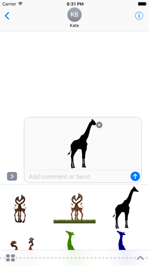 Giraffe Sticker Pack(圖1)-速報App