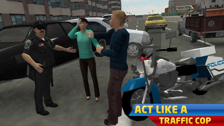 Police Warden Motorbike Simulator & Rider Sim screenshot-3