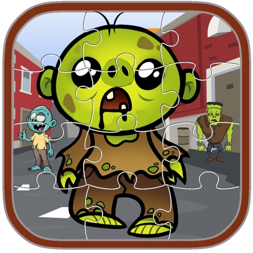 Puzzle Pep Pig Zombie Jigsaw Game Little Baby icon