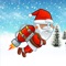 Flying Santa Claus - Christmas Gifts
