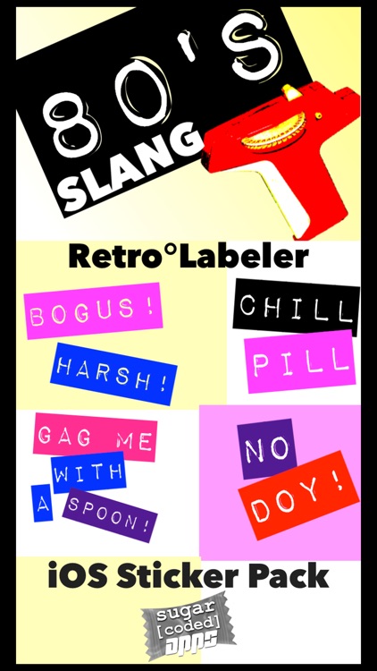 80's Slang: Retro Labeler