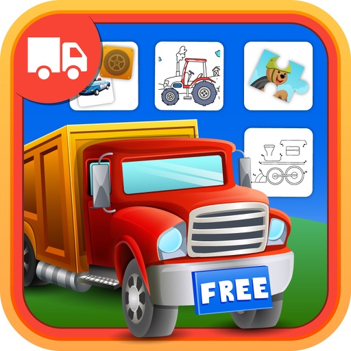 Trucks For Kids - Activity Center Things That Go iOS App
