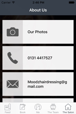 Moodz Hairdressing screenshot 3